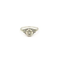 Gold /Diamond Ring (Size 6)