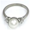 Image 1 : Gold/Pearl/Diamond Ring