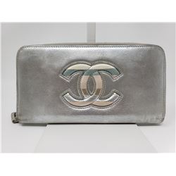 Chanel Silver Wallet