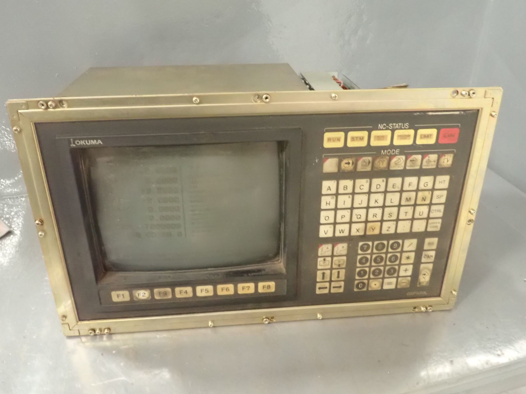 Okuma OSP Operating Panel 5020LSY, M/N: E0105-800-138