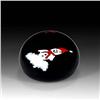 Image 2 : Saint Louis 1972 Blue Double Clematis Paperweight