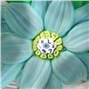 Image 3 : Saint Louis 1972 Blue Double Clematis Paperweight