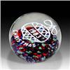 Image 2 : Strathearn Glass Millefiori Cartwheel Paperweight