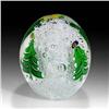 Image 2 : Strathearn Glass Latticinio Spokes Paperweight