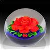 Image 2 : Victor Trabucco 1988 Rose and Buds Paperweight