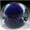 Image 1 : Purple Cushion and Bubble Paperweight