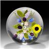Image 1 : Andrew Byers 2004 Sunflower & Berries Paperweight