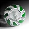 Image 1 : Baccarat 1968 Will Rogers Sulphide Paperweight