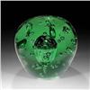 Image 1 : Antique English Green Bottle Magnum Paperweight