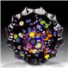Image 1 : Glass Eye Millefiori Surface Design Paperweight