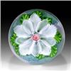 Image 1 : Mayauel Ward 2005 White Flower Paperweight