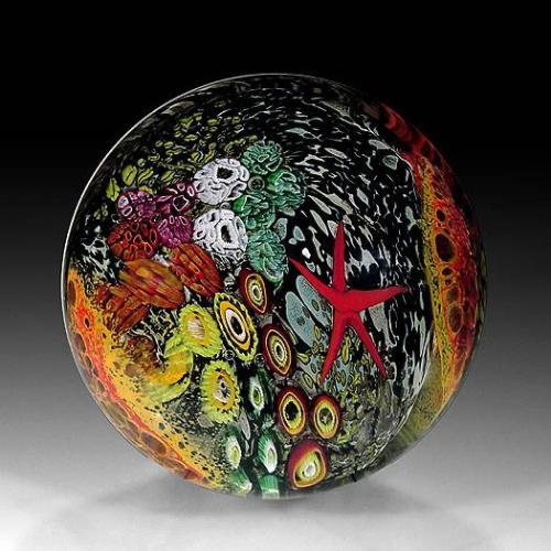 Peter Raos 2001 Star Of The Sea Paperweight