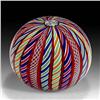 Image 2 : McDougall Glass Studio Red Crown Paperweight