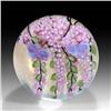 Image 1 : Lundberg Studios 2005 Pink Wisteria Paperweight
