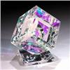 Image 2 : Optical Cube Albert Einstein Laser Paperweight