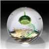 Image 1 : Selkirk Glass 2000 Kimono Abstract Paperweight
