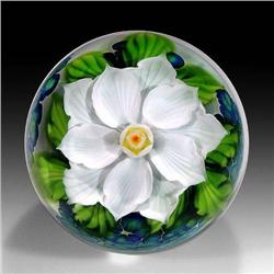Mayauel Ward 2005 Tiered Flower Paperweight