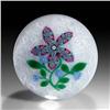 Image 1 : McDougall Millefiori Flower and Buds Paperweight