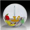 Image 1 : Yaffa and Jeffrey Todd 2002 Candle Paperweight