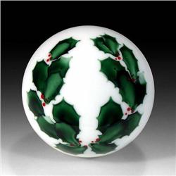 David Salazar 1984 Christmas Paperweight