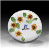 Image 1 : Jesse Taj Hummingbird and Flowers Paperweight