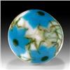 Image 2 : Orient & Flume 1970s Blue Flowers Paperweight