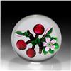 Image 1 : Ken Rosenfeld 1990 Mini Red Cherries Paperweight