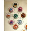 Image 2 : Set of 30 R. Hansen Glass Paperweight Buttons