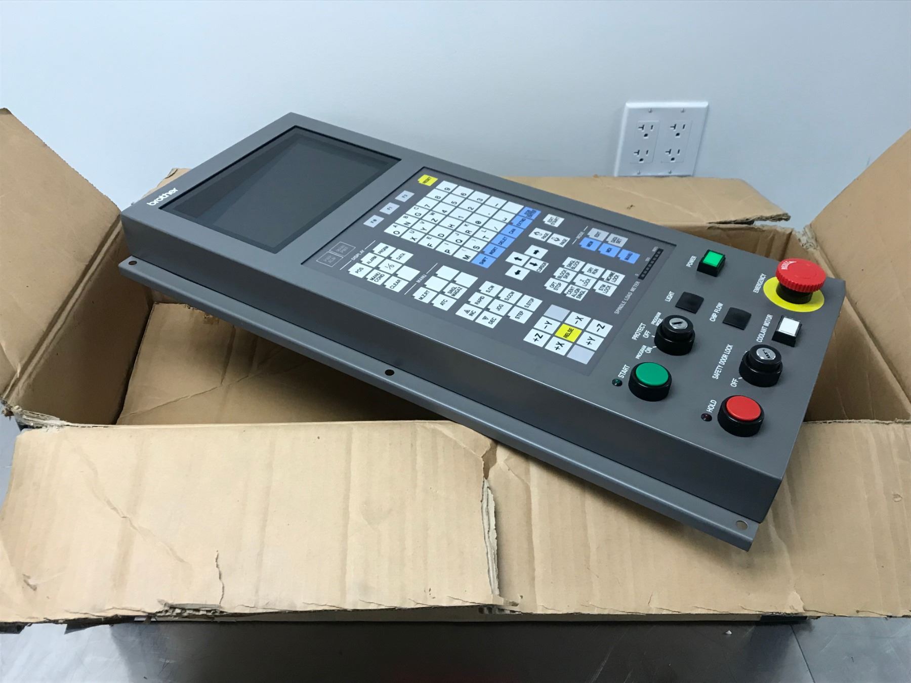 BROTHER OPERATOR PANEL FUJI INPUT PANEL BOARD AB12C-2064/_E1 *CRACKED ...