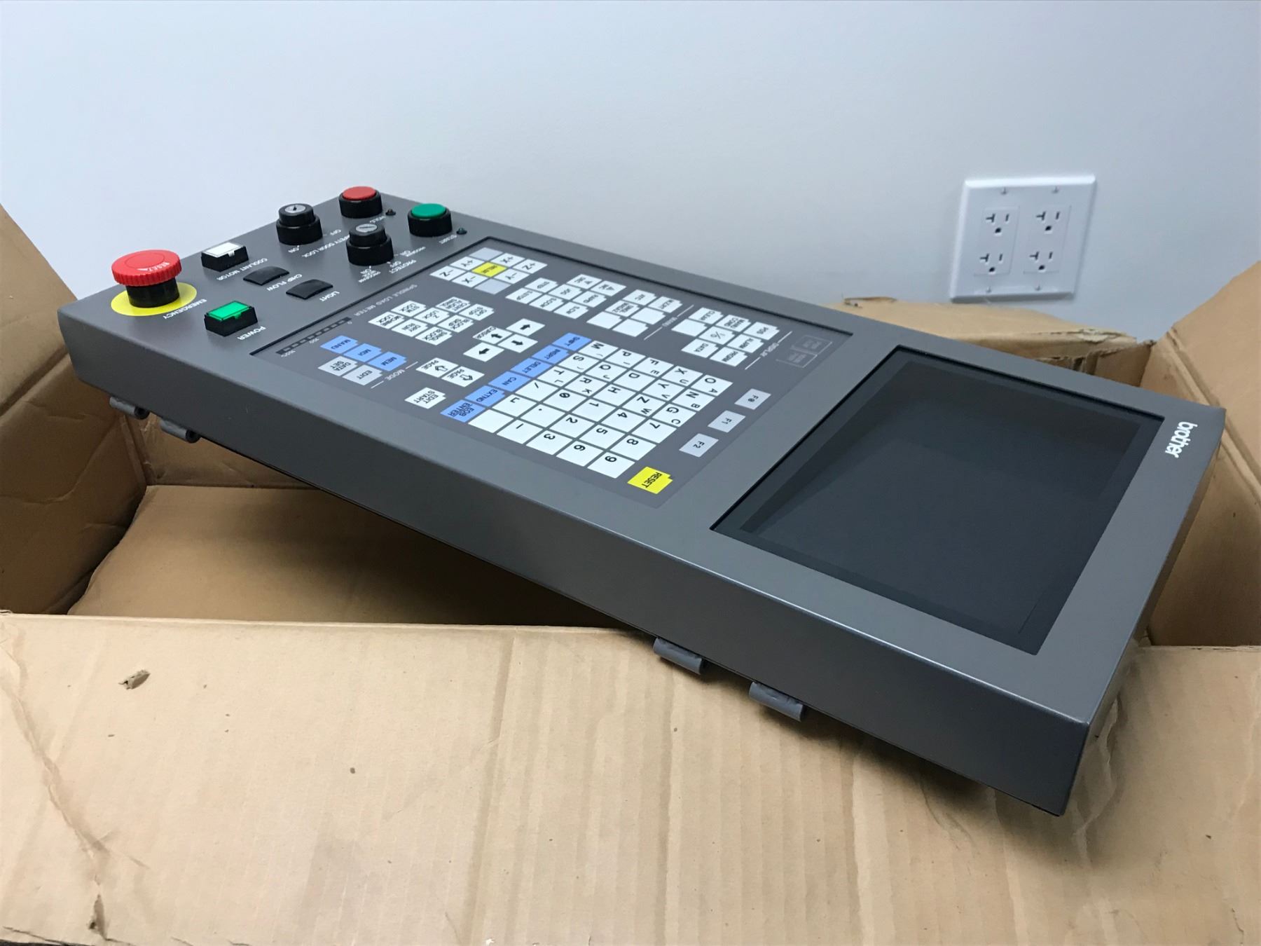 BROTHER OPERATOR PANEL FUJI INPUT PANEL BOARD AB12C-2064/_E1 *CRACKED ...