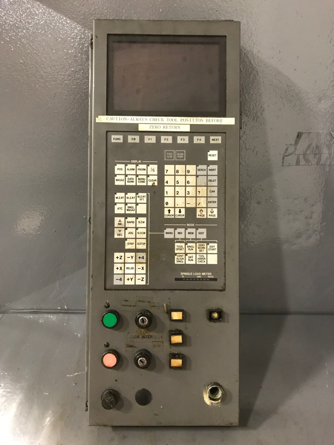 BROTHER OPERATOR PANEL FUJI F348 60 56(3) A PANEL KEYPAD