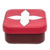 Image 2 : Louis Vuitton Red Burgundy Leather Box Clarence MM Accessory Case