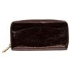 Image 1 : Louis Vuitton Amarante Vernis Monogram Zippy Wallet