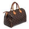 Image 9 : Louis Vuitton Monogram Canvas Leather Speedy 30 cm Bag