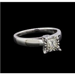 0.93 ctw Diamond Ring - 14KT White Gold