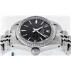 Image 4 : Rolex Ladies Stainless Steel Black Index Dial 26MM Datejust Wristwatch