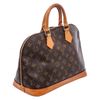 Image 1 : Louis Vuitton Monogram Canvas Leather Alma MM Handbag