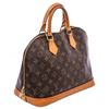 Image 3 : Louis Vuitton Monogram Canvas Leather Alma MM Handbag