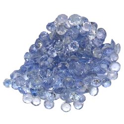 11.85 ctw Round Mixed Tanzanite Parcel