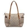 Image 1 : Louis Vuitton Damier Azur Canvas Leather Totally MM Bag