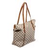 Image 2 : Louis Vuitton Damier Azur Canvas Leather Totally MM Bag