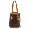 Image 1 : Louis Vuitton Monogram Canvas Leather Petit Bucket PM Bag