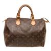 Image 3 : Louis Vuitton Monogram Canvas Leather Speedy 30 cm Bag