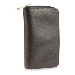 Louis Vuitton Black Zippy Vertical Coin TaÃ¯ga Wallet