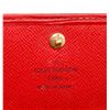 Image 8 : Louis Vuitton Red Epi Leather Sarah Long Wallet