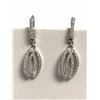 Image 1 : Silver Cubic Zirconia Earrings, Suggested Retail Value $140