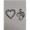 Image 1 : Silver Cubic Zirconia Pendant (~weight 3.76g), Suggested Retail Value $120