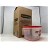 Image 1 : Rubbermaid Containers with Vents (3ct)