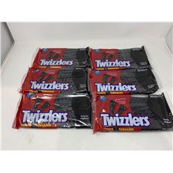 Twizzlers Black Licorice Twists (6 x 375g)