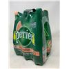 Image 1 : Perrier Pink Grapefruit Carbonated Natural Spring Water (6 x 1L)